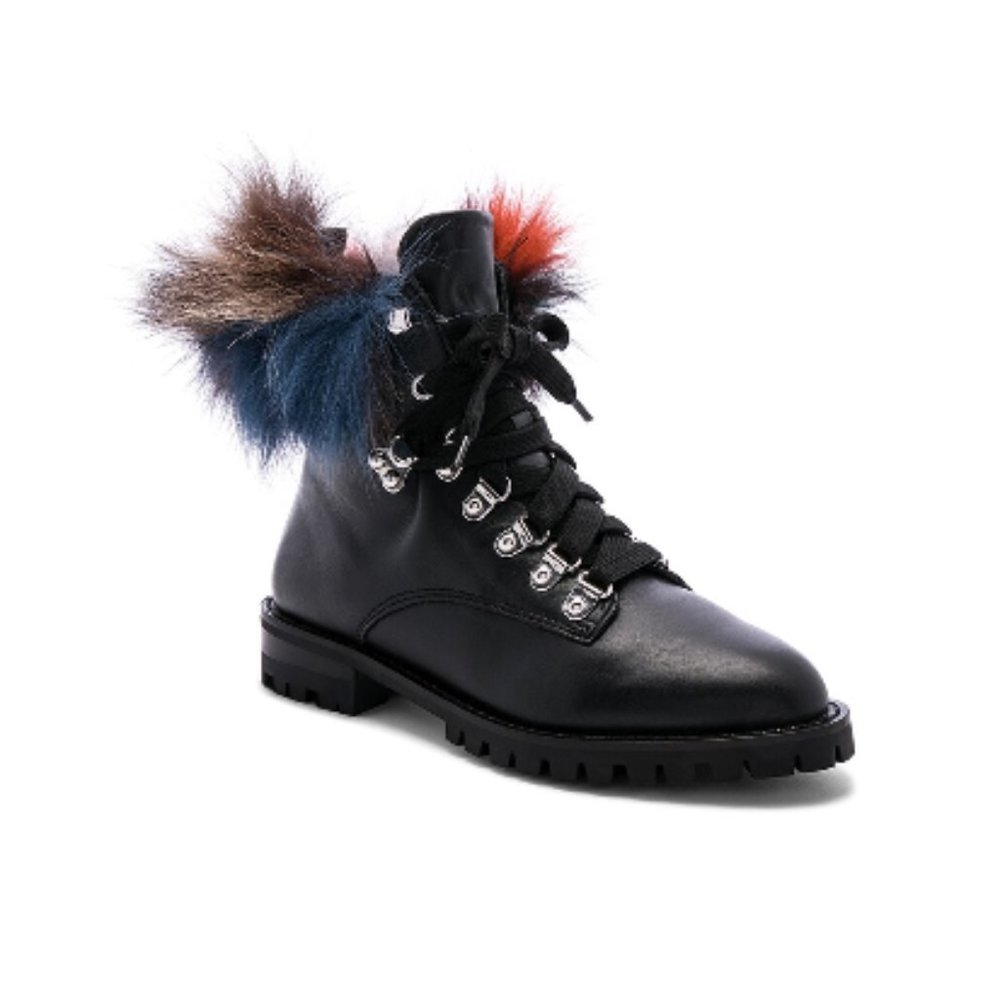 Rebecca Minkoff Jaylin Genuine Fur Trim Bootie